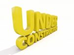 Under Construction Stock Photo