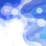 Blue Abstract Background Stock Photo