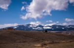 Rocky Mountains Road Stock Photo