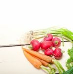 Raw Root Vegetable Stock Photo