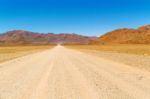 Desert Landscape Near Sesriem In Namibia Stock Photo