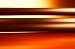 Horizontal Orange Motion Blur Background Stock Photo