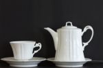 Tea Cup Set Stock Photo