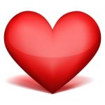 Red Heart Stock Photo