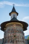 Sucevita, Moldovia/romania - September 18 : Exterior View Of The Stock Photo