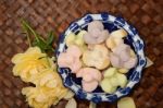 Shortbread Cookies,snack And Dessert Stock Photo