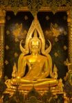 Golden Buddha Statue Stock Photo