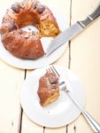 Chestnut Cake Bread Dessert Stock Photo