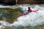 Water Sports At The Cardiff International White Water Centre Stock Photo