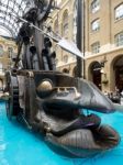 The Navigators By Sculptor David Kemp At Hays Galleria In London Stock Photo