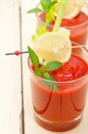 Fresh Tomato Juice Stock Photo