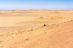 Sahara Desert Landscape In The South Of Egypt Stock Photo