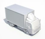 3d White Delivery Truck Icon Stock Photo