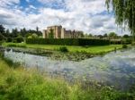 View Of Hever Castle On A Sunny Summer Day Stock Photo