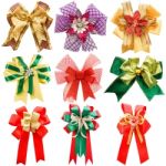 Set Of Colorful Bows On White Background (isolated) Stock Photo