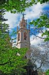 The Estrela Basilica In Lisbon Stock Photo