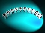 Bestseller Letters Show Most Popular And Hot Item Stock Photo