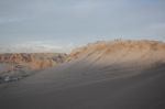 Martian Landscape Of The Valley Of The Moon Stock Photo