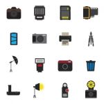 Camera Photography Icon  Illustration Stock Photo