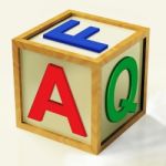 Faq Block Means Questions Inquiries And Answers Stock Photo