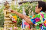 Songkran Festival Stock Photo