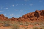 Valley Of Fire In Nevada Stock Photo