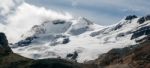 Jasper, Alberta/canada - August 9 : Athabasca Glacier In Jasper Stock Photo