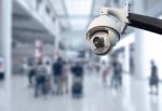 Cctv Security Camera Stock Photo