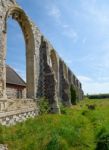 St Andrew's Covehithe With Benacre Church In Covehithe Stock Photo