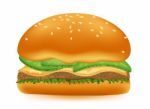 Hamburger Stock Photo