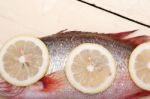 Fresh Whole Raw Fish Stock Photo