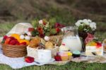 Sweet Picnic Stock Photo