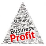 Business & Finance Related Word Cloud Background Stock Photo