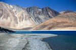 Pangong Lake Stock Photo