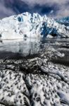 Matanuska Glacier Stock Photo