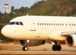 Airplane On Runway Stock Photo