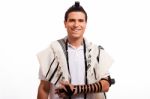 Smiling Jewish Man Stock Photo