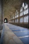 The Cloister In Gloucester Cathedral Stock Photo