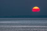 Hunstanton Sunset Stock Photo