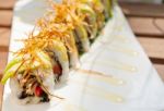 Japanese Sushi Rolls Maki Sushi Stock Photo