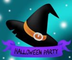 Halloween Party Shows Parties Celebration 3d Illustration Stock Photo