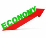 Improve Economy Represents Improvement Plan And Advance Stock Photo