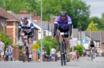 Cyclists Participating In The Velethon Cycling Event In Cardiff Stock Photo