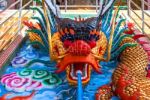 Dragon Chinese In Thailand Country Stock Photo