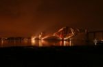 Forth Rail Bridge Stock Photo