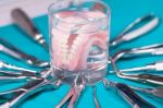 Dental Tools Stock Photo