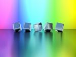 3ds Cube Stock Photo