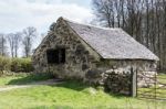 Old Stone Barn At St Fagans National History Museum Stock Photo