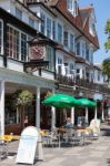 A View Of The Pantiles Shopping Centre In Royal Tunbridge Wells Stock Photo