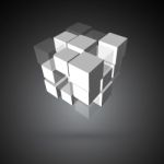 3d Cubic Stock Photo